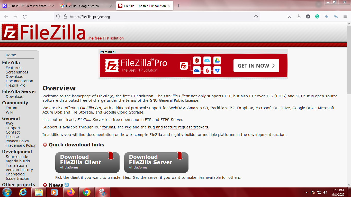 FileZilla