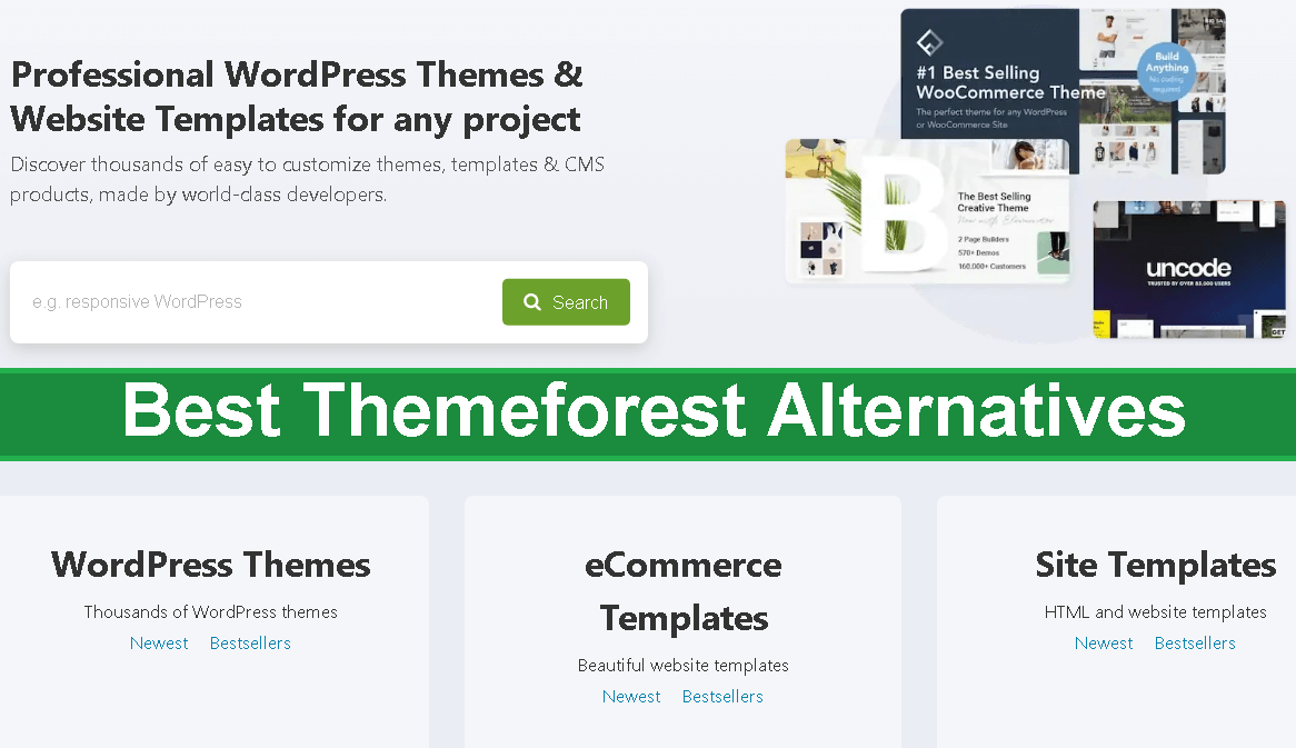 Themeforest Alternatives
